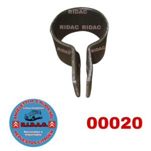 ABRAZADERA SILENCIADOR 3CV | Codigo Ridac: 00020