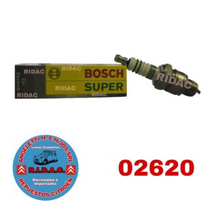 BUJIA 2CV Y 3CV BOSCH | Codigo Ridac: 02620