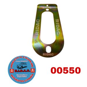 CONTRAPLACA VARILLA ACELERADOR 2CV | Codigo Ridac: 00550