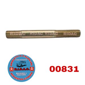 ESPARRAGO MOTOR Y CAJA 10mm x 87mm | Codigo Ridac: 00831