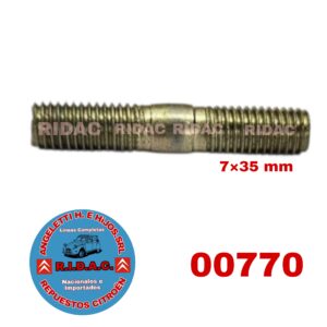 ESPARRAGO MULTIPLE 7mm x 35mm | Codigo Ridac: 00770