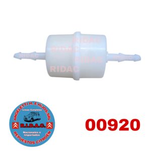 FILTRO DE NAFTA | Codigo Ridac: 00920