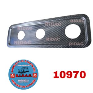 FRENTE CROMADO TABLERO 3CV MODELO VIEJO | Codigo Ridac: 10970
