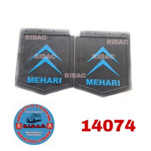 GUARDAFANGO MEHARI JUEGO TRASERO AZUL | Codigo Ridac: 14074