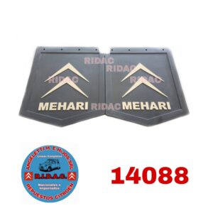 GUARDAFANGO MEHARI JUEGO TRASERO BLANCO | Codigo Ridac: 14088