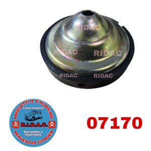 SOMBRERETE CARTER DE SUSPENSIÓN 2CV CHICO | Codigo Ridac: 07170