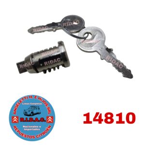 TAMBOR CONTACTO 2CV Y 3CV 2 LLAVES | Codigo Ridac: 14810