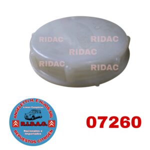 TAPA DEPOSITO LIQUIDO DE FRENO 1er Montaje | Codigo Ridac: 07260