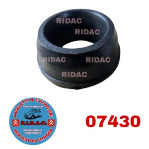 TOPE ELASTICO DE SUSPENSIÓN 2CV GOMA SOLA | Codigo Ridac: 07430