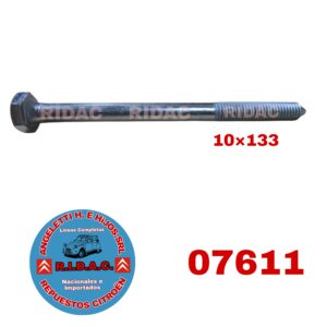 TORNILLO TRAVIESA DELANTERA 10mm X 133mm Calidad A | Codigo Ridac: 07611