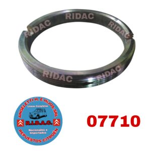 TUERCA MAZA 2CV DELANTERA ANILLO 73mm HIERRO | Codigo Ridac: 07710
