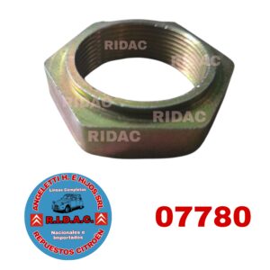 TUERCA PUNTA DE EJE 2CV Y 3CV TRASERA 44mm ORIGINAL | Codigo Ridac: 07780