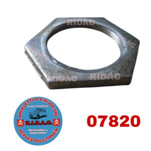 TUERCA TERMINAL REGLAJE DE SUSPENSIÓN 2CV | Codigo Ridac: 07820
