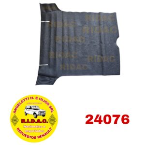 ALFOMBRA GOMA RENAULT 6 BAUL | Codigo Ridac: 24076