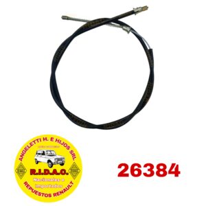 CABLE FRENO DE MANO R4L / R4S DERECHO | Codigo Ridac: 26384