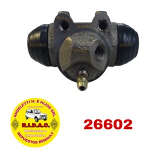 CILINDRO DE FRENO DELANTERO DERECHO RENAULT 4 | Codigo Ridac: 26602