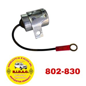 CONDENSADOR R4 / R6 / R12 ARGELITE | Codigo Ridac: 802-830