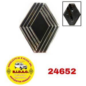 INSIGNIA RENAULT ROMBO PLASTICO | Codigo Ridac: 24652