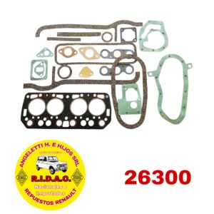 JUNTA MOTOR RENAULT GORDINI 63-70 | Codigo Ridac: 26300