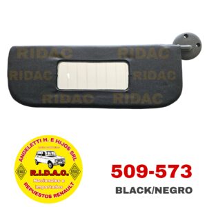 PARASOL R4 DERECHO NEGRO | Codigo Ridac: 509-573