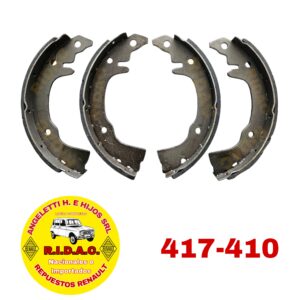 PATINES DE FRENO JUEGO X4 GORDINI | Codigo Ridac: 417-410