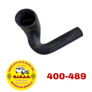TUBO RADIADOR SUPERIOR RENAULT 4L | Codigo Ridac: 400-489