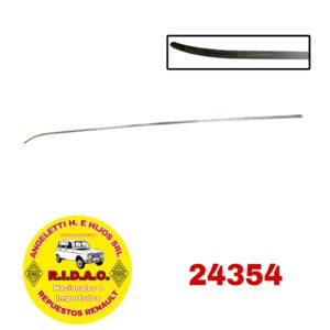 BAGUETA GUARDABARRO RENAULT 4 IZQ/DER DELANTERA OX | Codigo Ridac: 24354