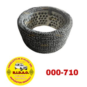 FILTRO DE AIRE NYLON RENAULT 4 | Codigo Ridac: 00710