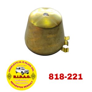 FLOTANTE CARBURADOR RENAULT DAUPHINE BRONCE | Codigo Ridac: 818-221