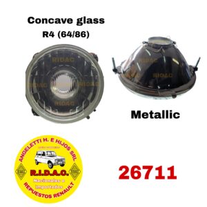 OPTICA RENAULT 4/4L/GORDINI CONCAVA | Codigo Ridac: 26711