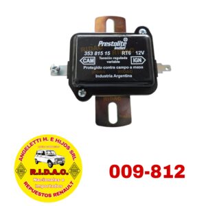 REGULADOR VOLTAJE ELECTRONICO | Codigo Ridac: 09812