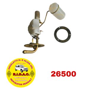REOSTATO TANQUE DE COMBUSTIBLE RENAULT 4S 6V | Codigo Ridac: 26500