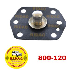 DIAFRAGMA CARBURADOR GORDINI BOMBA DE PIQUE | Codigo Ridac: 800-120