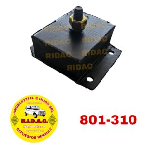 SOPORTE MOTOR IZQ/DER GOMA SOLA | Codigo Ridac: 801-310