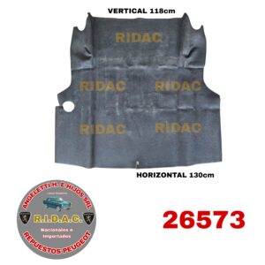 ALFOMBRA DE GOMA DE BAUL / MALETERO 504 | Codigo Ridac: 26573