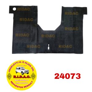 ALFOMBRA DE GOMA DELANTERA RENAULT 6 | Codigo Ridac: 24073