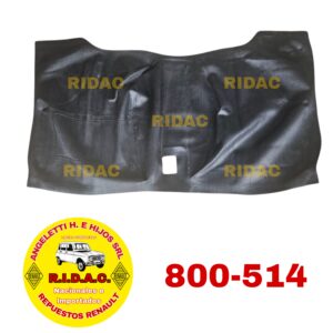 ALFOMBRA DELANTERA RENAULT 12 5 VEL. UNIF | Codigo Ridac: 800-514