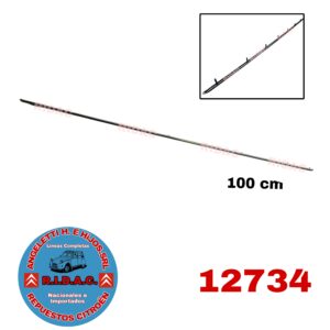 BAGUETA VENTILETE ACERO INOXIDABLE 2CV / 3CV | Codigo Ridac: 12734