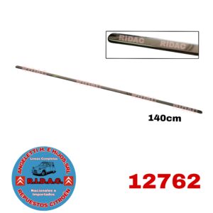 BAGUETA ZOCALO 3CV ACERO INOXIDABLE | Codigo Ridac: 12762