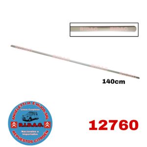 BAGUETA ZOCALO 3CV ALUMINIO | Codigo Ridac: 12760