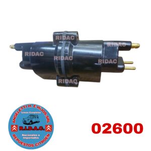 BOBINA DE ENCENDIDO 2CV 6V C/NEGRA | Codigo Ridac: 02600