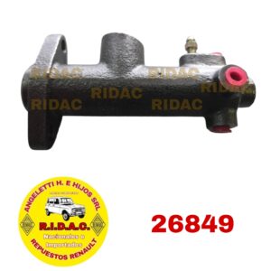 BOMBA DE FRENO RENAULT 4L/F/S SIN AGUJERO | Codigo Ridac: 26849