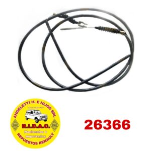 CABLE FRENO ENTRE RUEDA RENAULT | Codigo Ridac: 26366