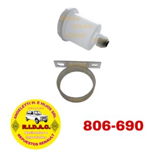DEPOSITO LIQUIDO DE FRENO R4L CON SOPORTE | Codigo Ridac: 806-690
