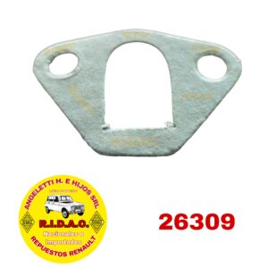 JUNTA BASE BOMBA DE COMBUSTIBLE RENAULT 4 | Codigo Ridac: 26309