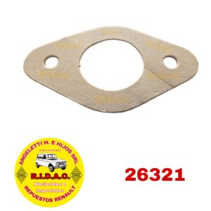 JUNTA CALEFACCIÓN RENAULT 4 | Codigo Ridac: 26321