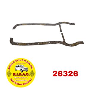 JUNTA CARTER CORCHO Y GOMA RENAULT 4 | Codigo Ridac: 26326
