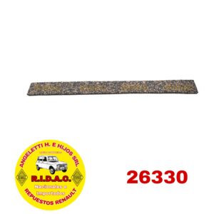 JUNTA CARTER RECTA RENAULT 4 | Codigo Ridac: 26330