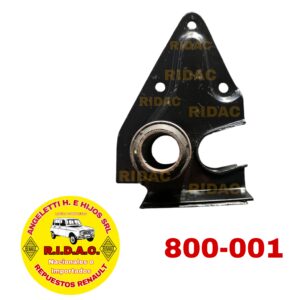SOPORTE TRIANGULO DERECHO RENAULT 4L PARRILLA CON BUJE | Codigo Ridac: 800-001