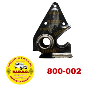 SOPORTE TRIANGULO IZQUIERDO RENAULT 4L PARRILLA CON BUJE | Codigo Ridac: 800-002